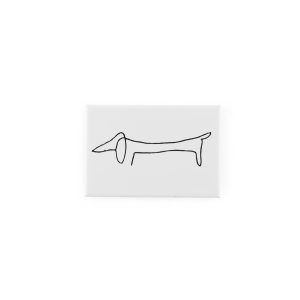 Imán Picasso. Dibujo de Perro