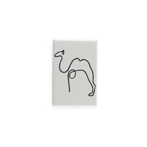 Imán Picasso. Dibujo de Camello