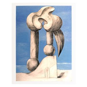 Cartel Picasso. Figuras al borde de la mar
