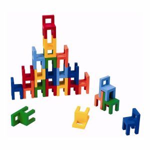 Juego de equilibrio.Sillas