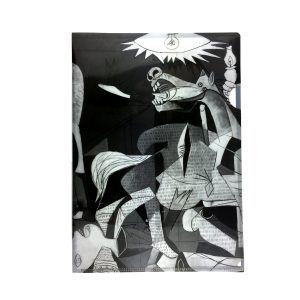 Carpeta Guernica A4 (detalle zona central izquierda)
