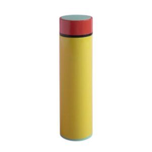 TERMO BOTELLA AMARILLO ROJO